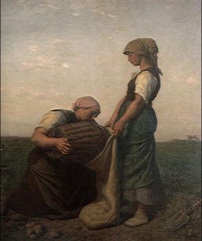 Jules Breton : The Potato Harvest